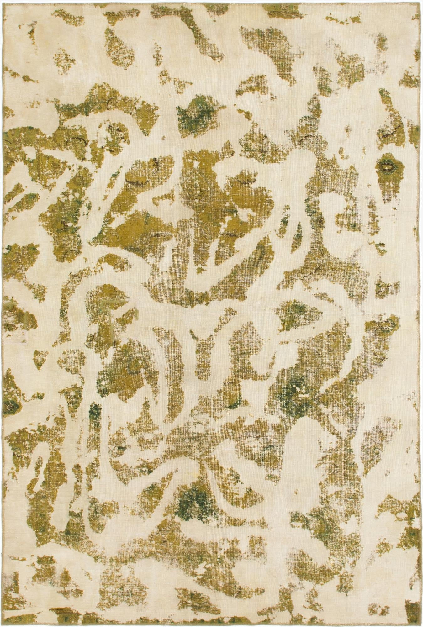 7' 3 x 11'  Hand Knotted Ultra Vintage Persian Wool Rug