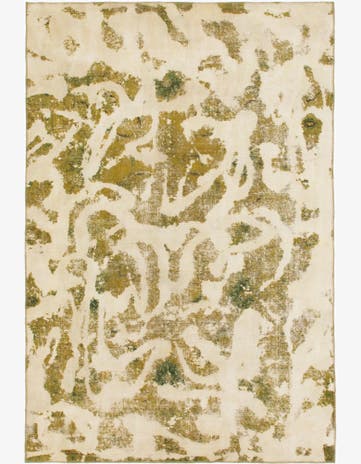 7' 3 x 11' Hand Knotted Ultra Vintage Persian Wool Rug