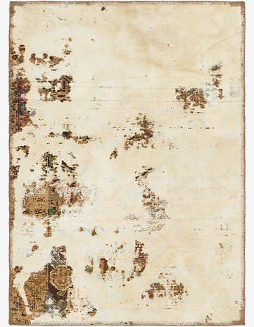 3' x 4' Hand Knotted Ultra Vintage Persian Wool Rug