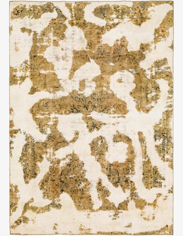 8' 2 x 11' 9 Hand Knotted Ultra Vintage Persian Wool Rug