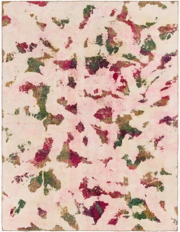 9' 2 x 12' Hand Knotted Ultra Vintage Persian Wool Rug