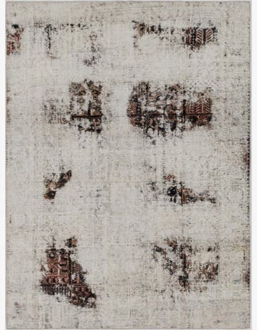 6' 8 x 9' 2 Hand Knotted Ultra Vintage Persian Wool Rug