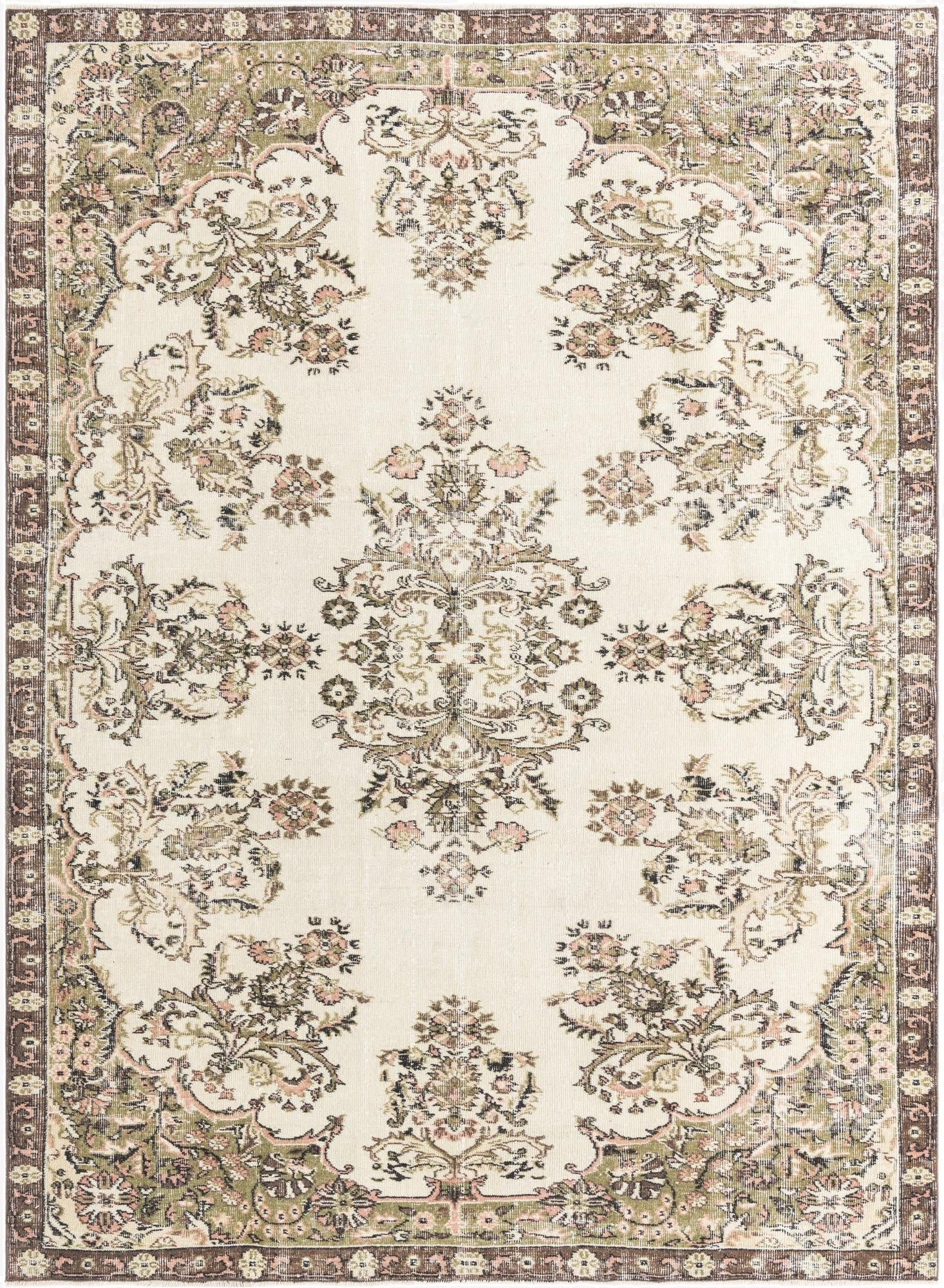 6' 10 x 9' 5 Ultra Vintage Wool Rug