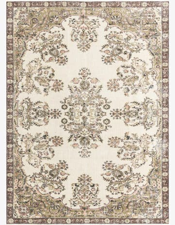 6' 10 x 9' 5 Ultra Vintage Wool Rug