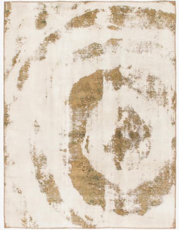 5' 6 x 7' 5 Hand Knotted Ultra Vintage Persian Wool Rug