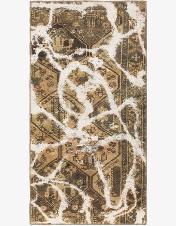 2' 9 x 5' 5 Hand Knotted Ultra Vintage Persian Wool Rug