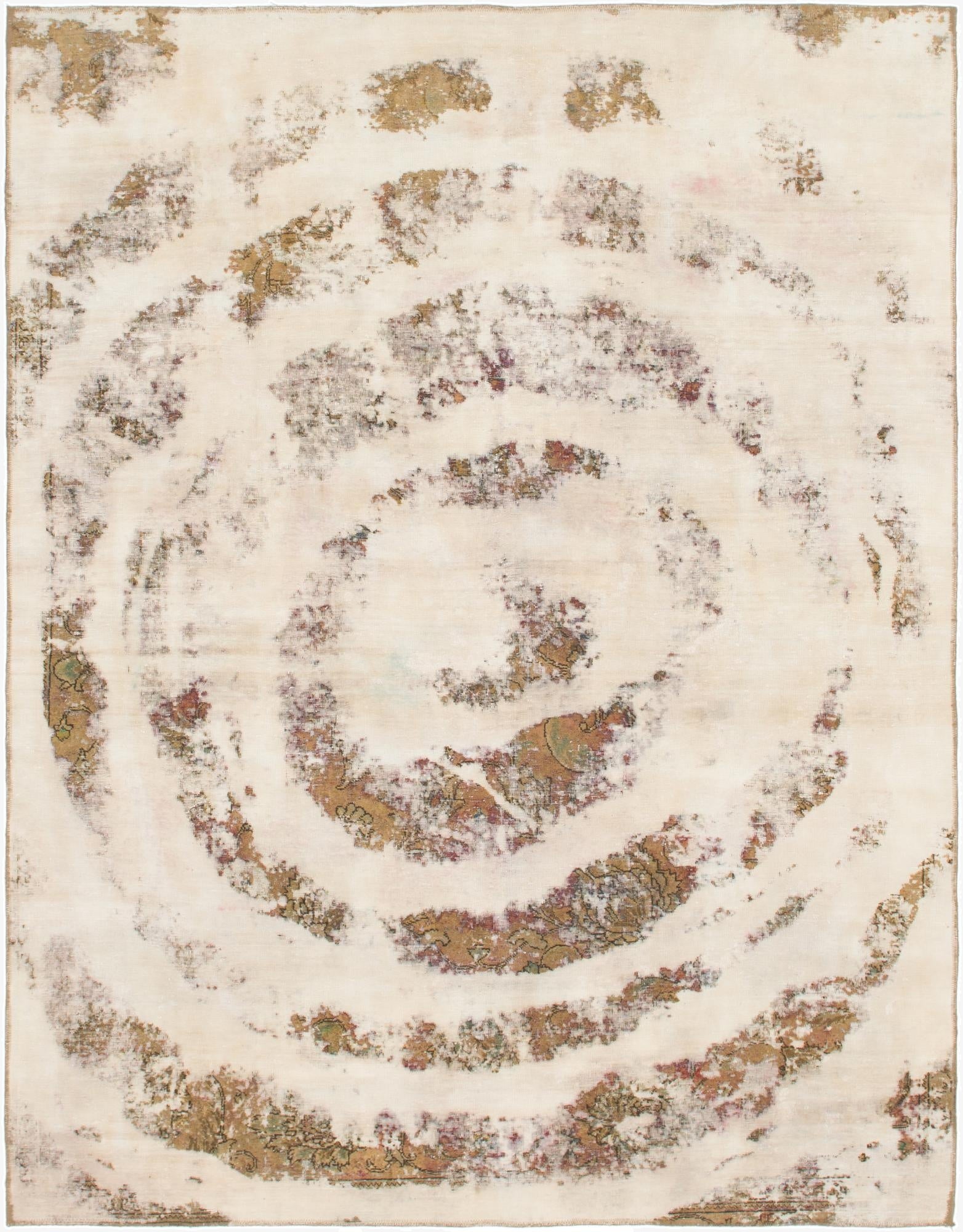 7' 5 x 9' 6  Hand Knotted Ultra Vintage Persian Wool Rug