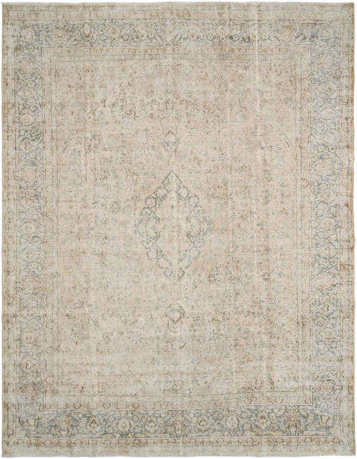 Detail image of 9' 6 x 13' Vintage Royal Wool Rug
