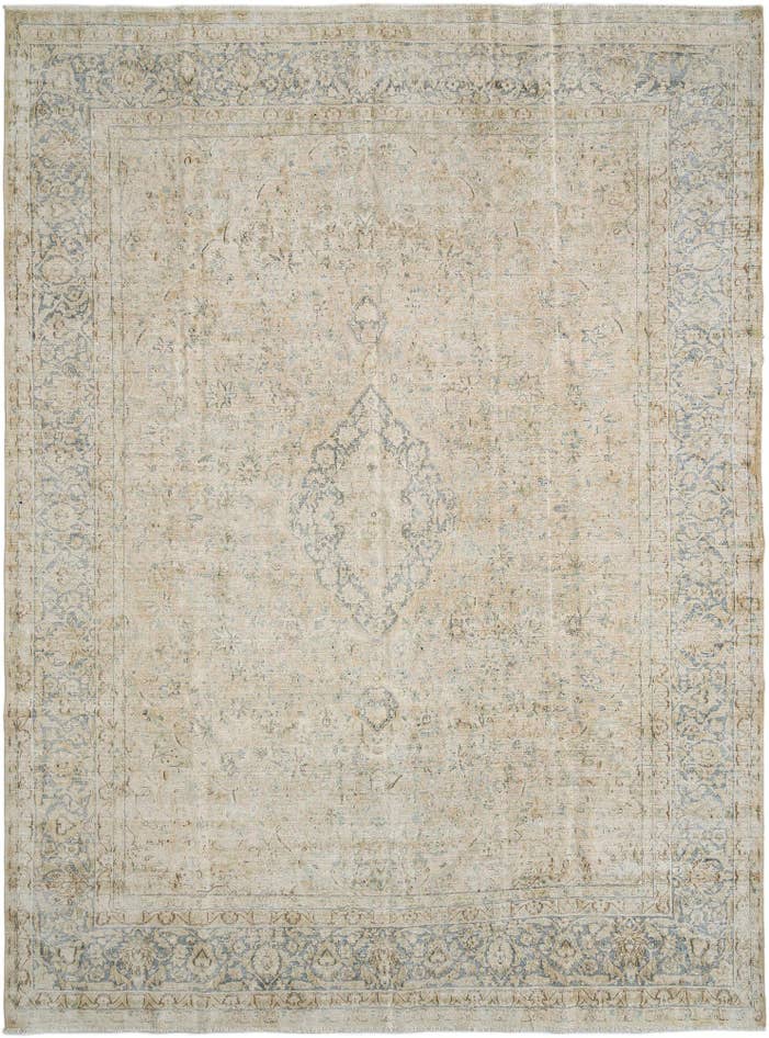 Detail image of 9' 6 x 13' Vintage Royal Wool Rug