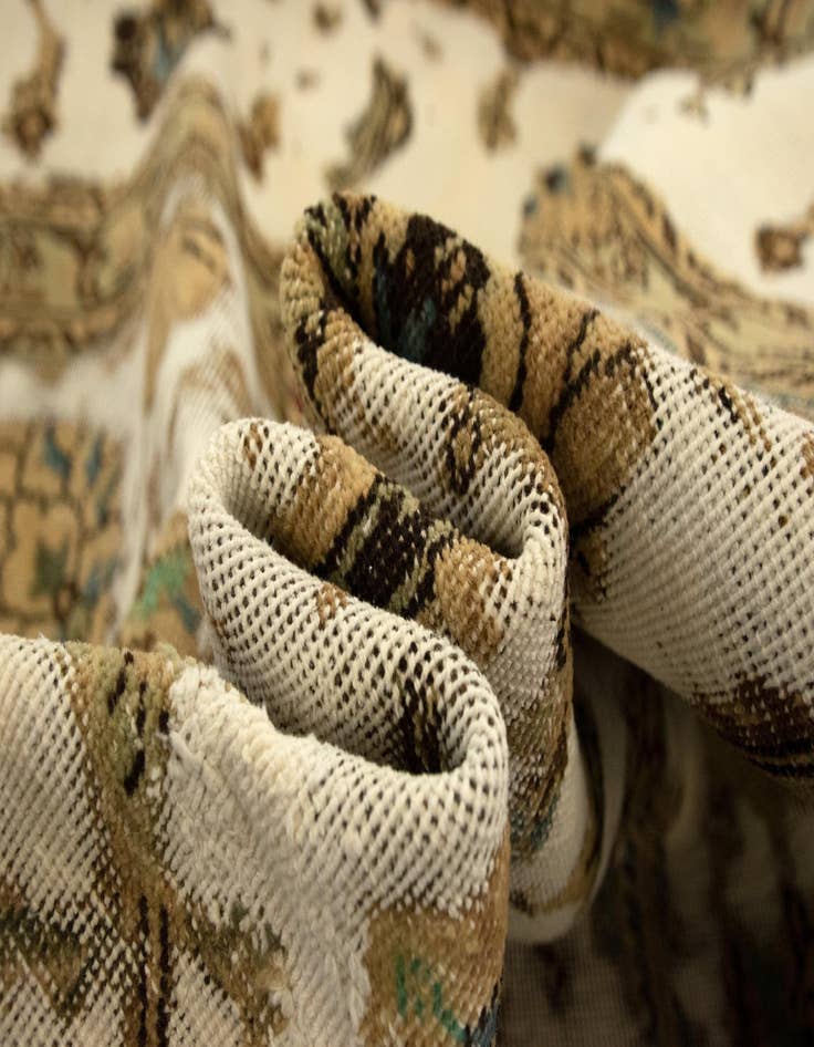 Detail image of 9' 9 x 12' 8  Hand Knotted Vintage Royal Persian Wool Rug