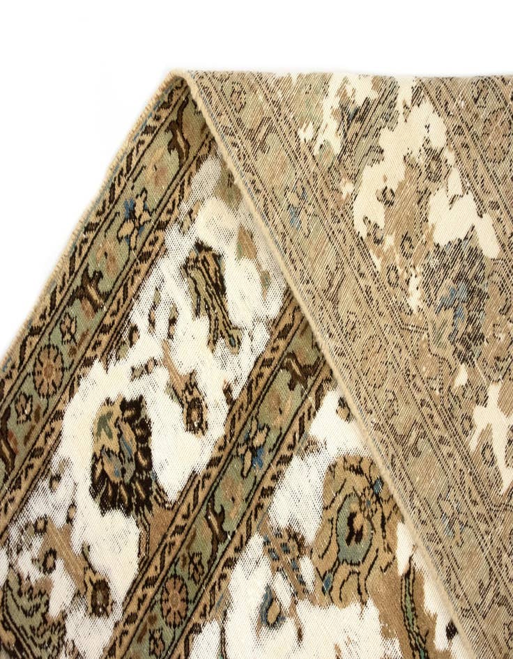 Detail image of 9' 9 x 12' 8  Hand Knotted Vintage Royal Persian Wool Rug