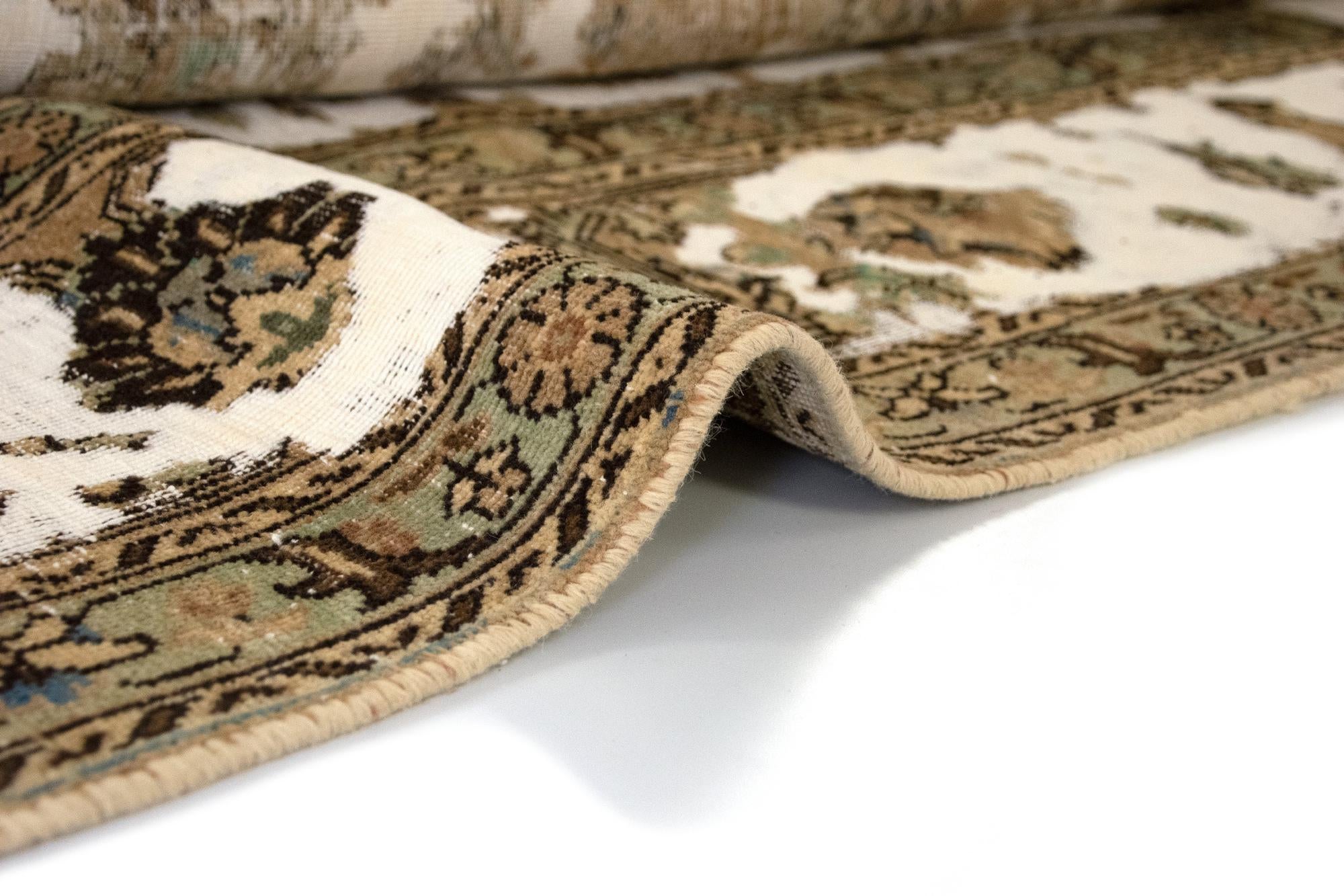 9' 9 x 12' 8 Hand Knotted Vintage Royal Persian Wool Rug