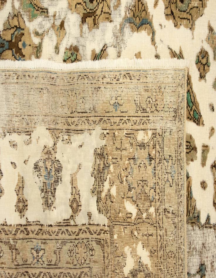 Detail image of 9' 9 x 12' 8  Hand Knotted Vintage Royal Persian Wool Rug