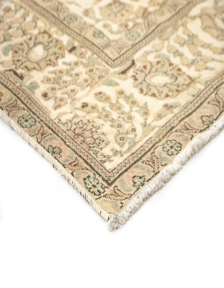 Detail image of 9' 6 x 12' 7  Hand Knotted Vintage Royal Persian Wool Rug