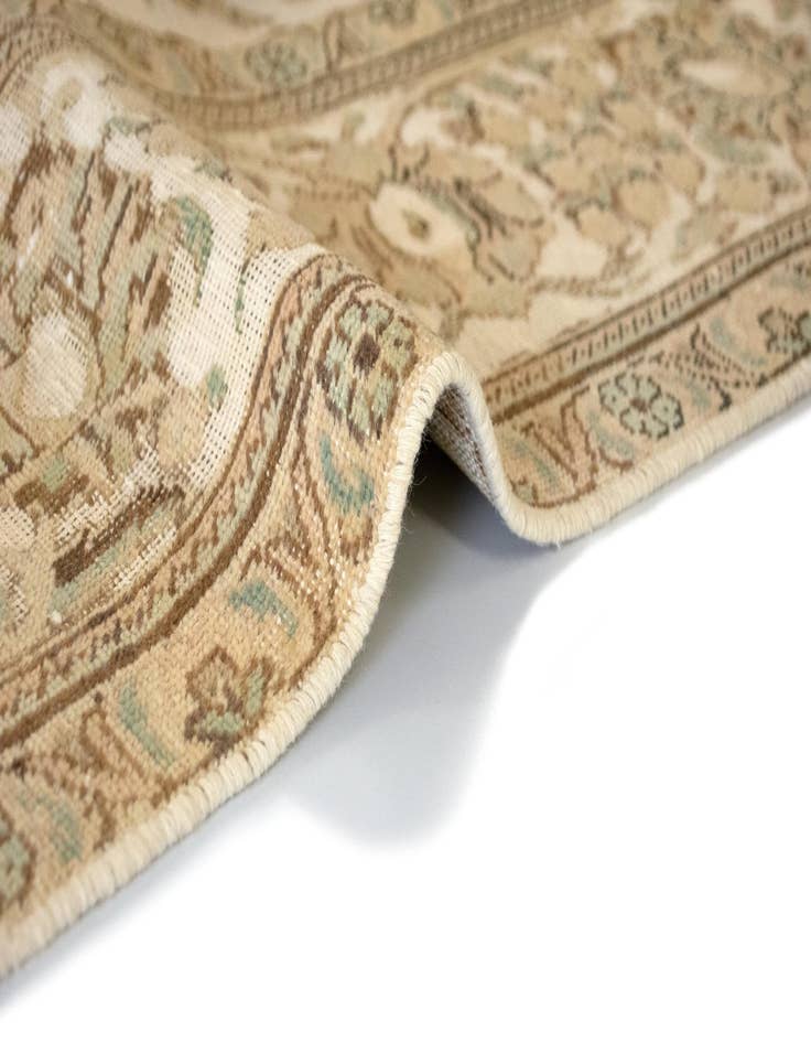 Detail image of 9' 6 x 12' 7  Hand Knotted Vintage Royal Persian Wool Rug