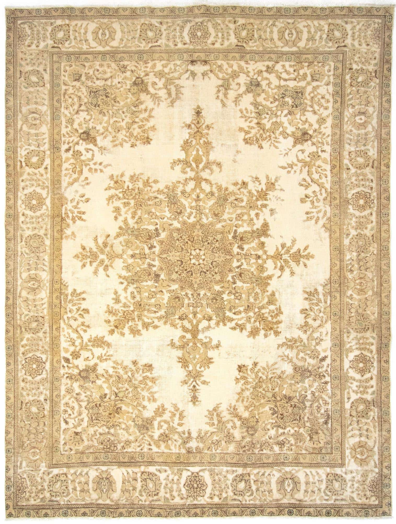 9' 6 x 12' 7 Hand Knotted Vintage Royal Persian Wool Rug