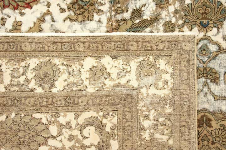 9' 4 x 12' 7 Hand Knotted Vintage Royal Persian Wool Rug