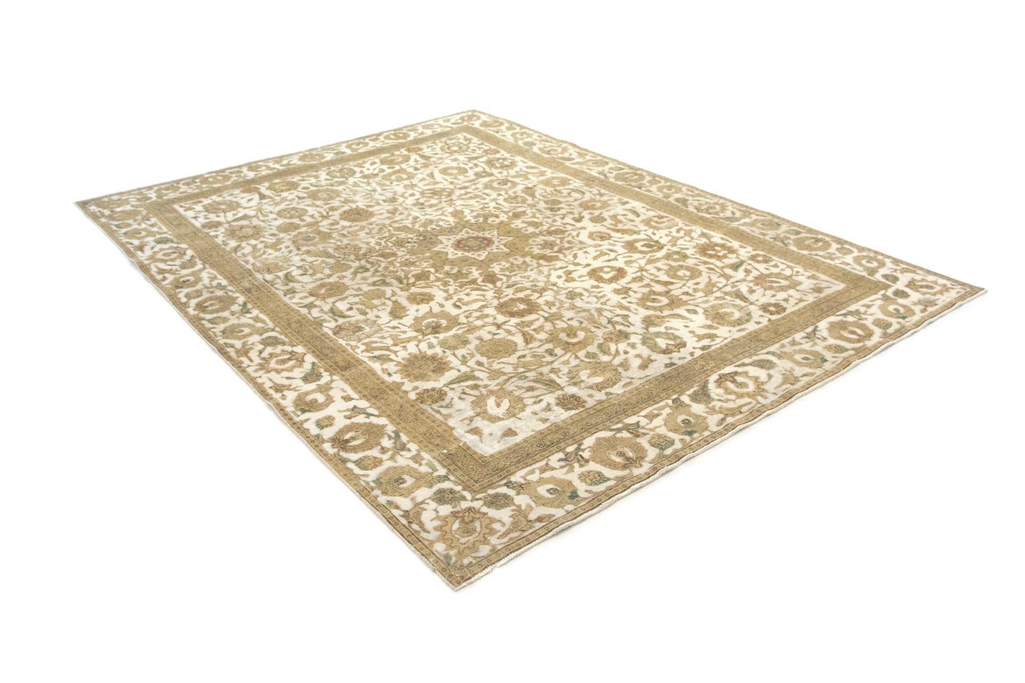 8' 10 x 11' 8 Hand Knotted Vintage Royal Persian Wool Rug