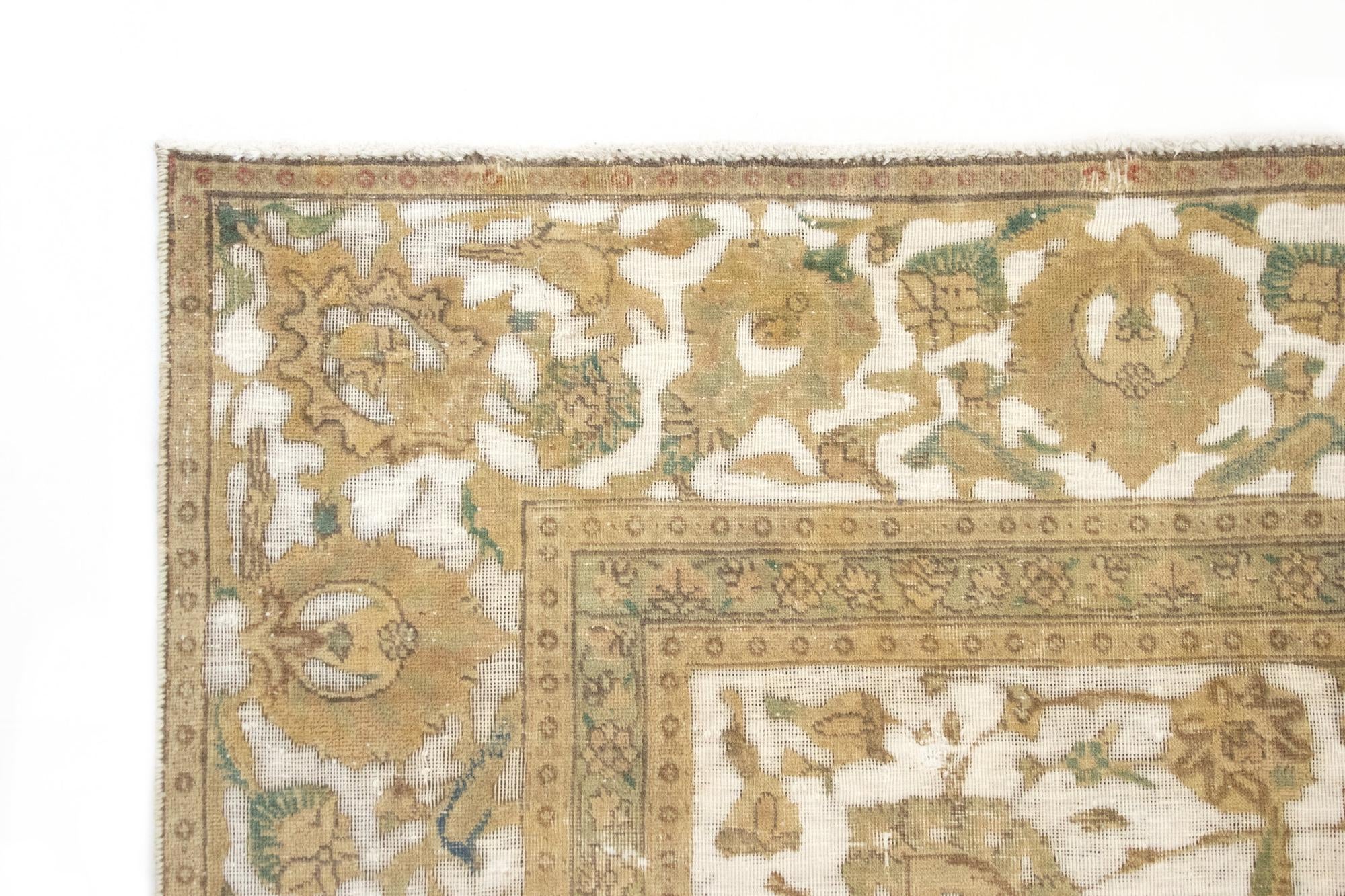 8' 10 x 11' 8 Hand Knotted Vintage Royal Persian Wool Rug