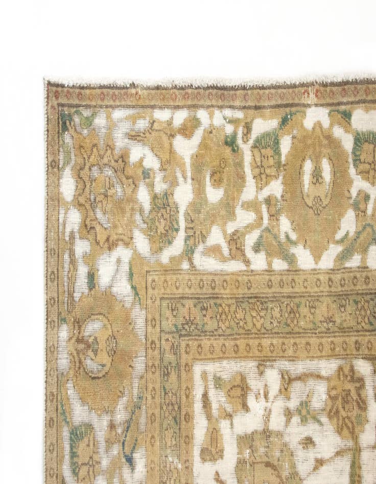 Detail image of 8' 10 x 11' 8  Hand Knotted Vintage Royal Persian Wool Rug