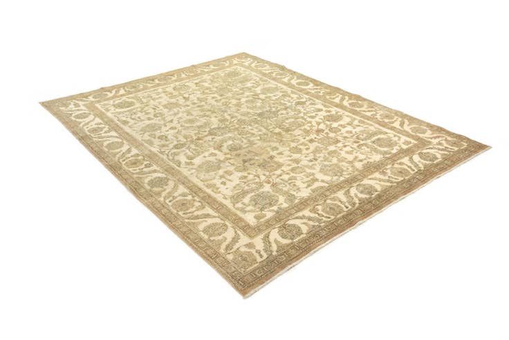 Detail image of 9' 9 x 12' 8 Hand Knotted Vintage Royal Persian Wool Rug