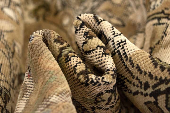 6' 6 x 9' 10 Hand Knotted Vintage Royal Persian Wool Rug