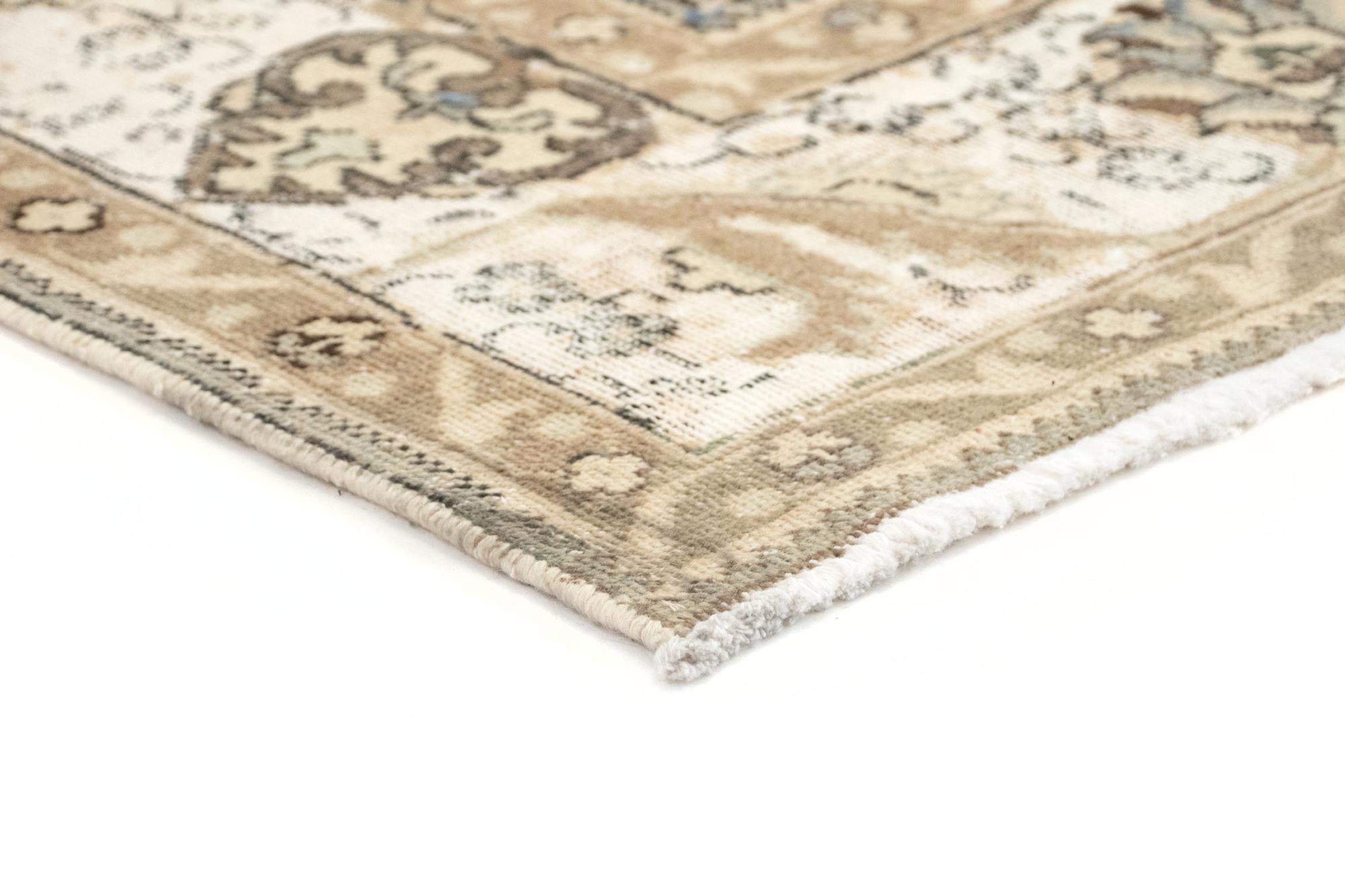 6' 4 x 9' 5 Hand Knotted Vintage Royal Persian Wool Rug