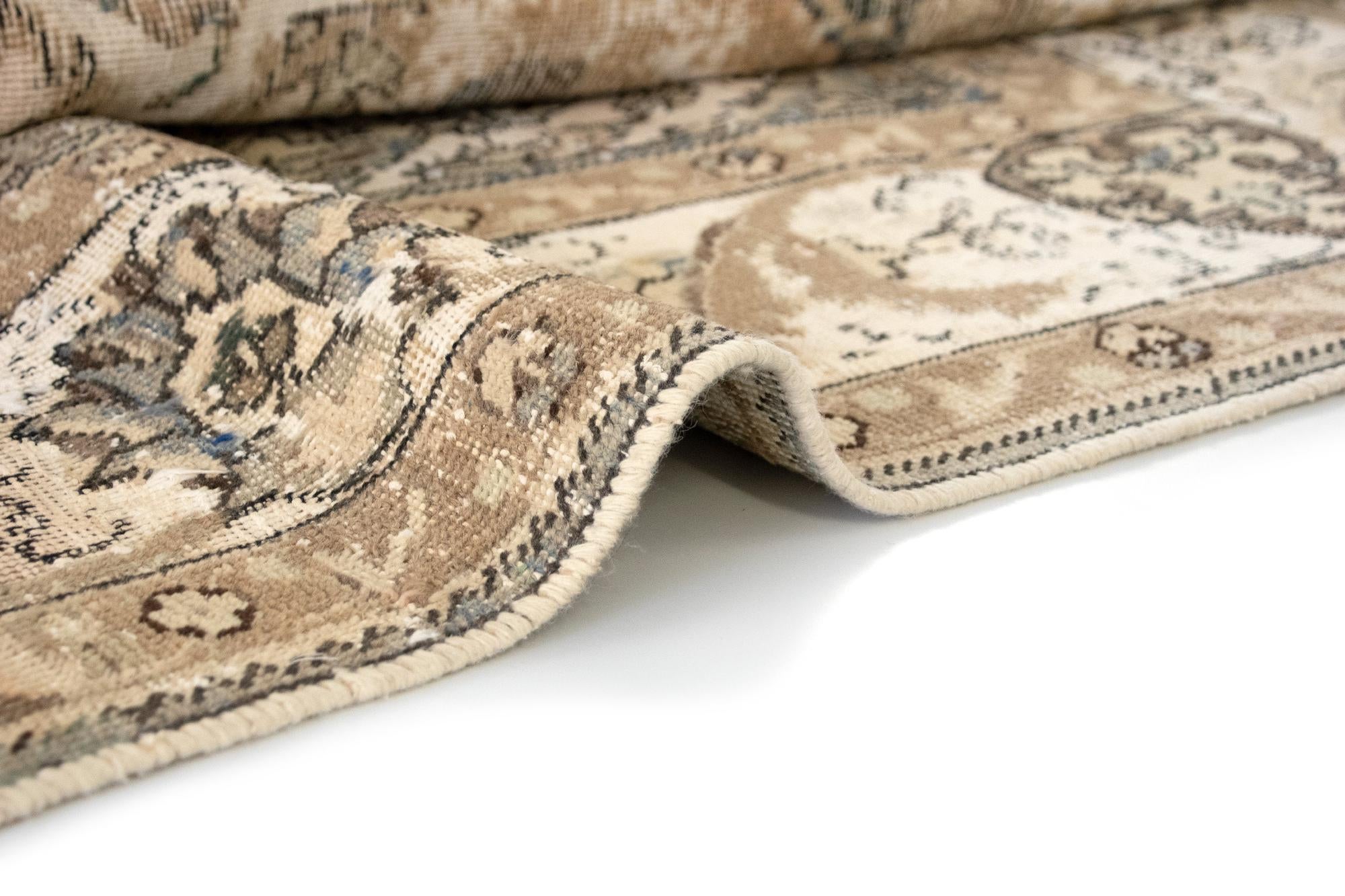 6' 4 x 9' 5 Hand Knotted Vintage Royal Persian Wool Rug