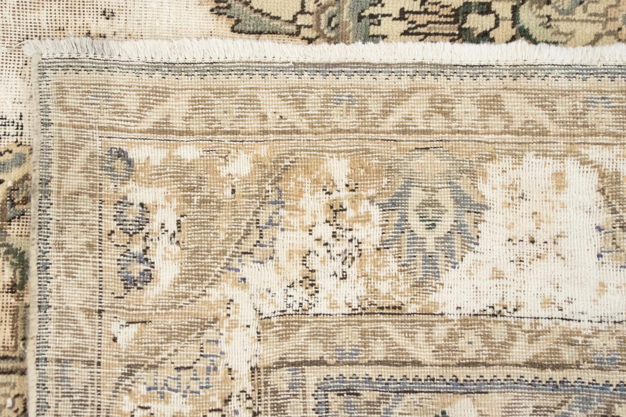 6' 4 x 9' 5 Hand Knotted Vintage Royal Persian Wool Rug