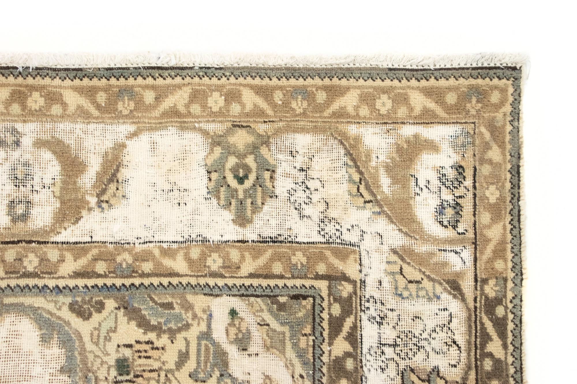 6' 4 x 9' 5 Hand Knotted Vintage Royal Persian Wool Rug