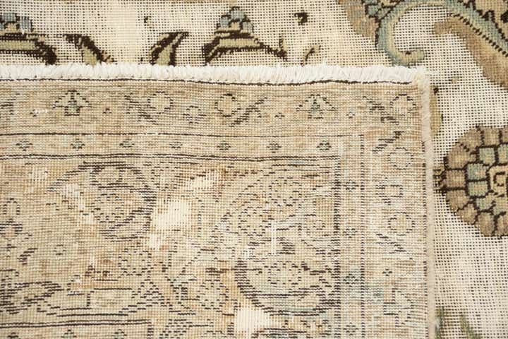 7' 10 x 11' 2 Hand Knotted Vintage Royal Persian Wool Rug