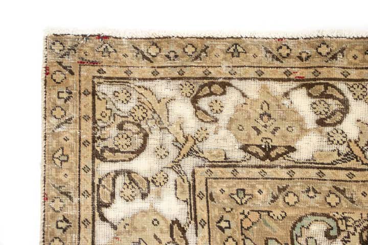 7' 10 x 11' 2 Hand Knotted Vintage Royal Persian Wool Rug