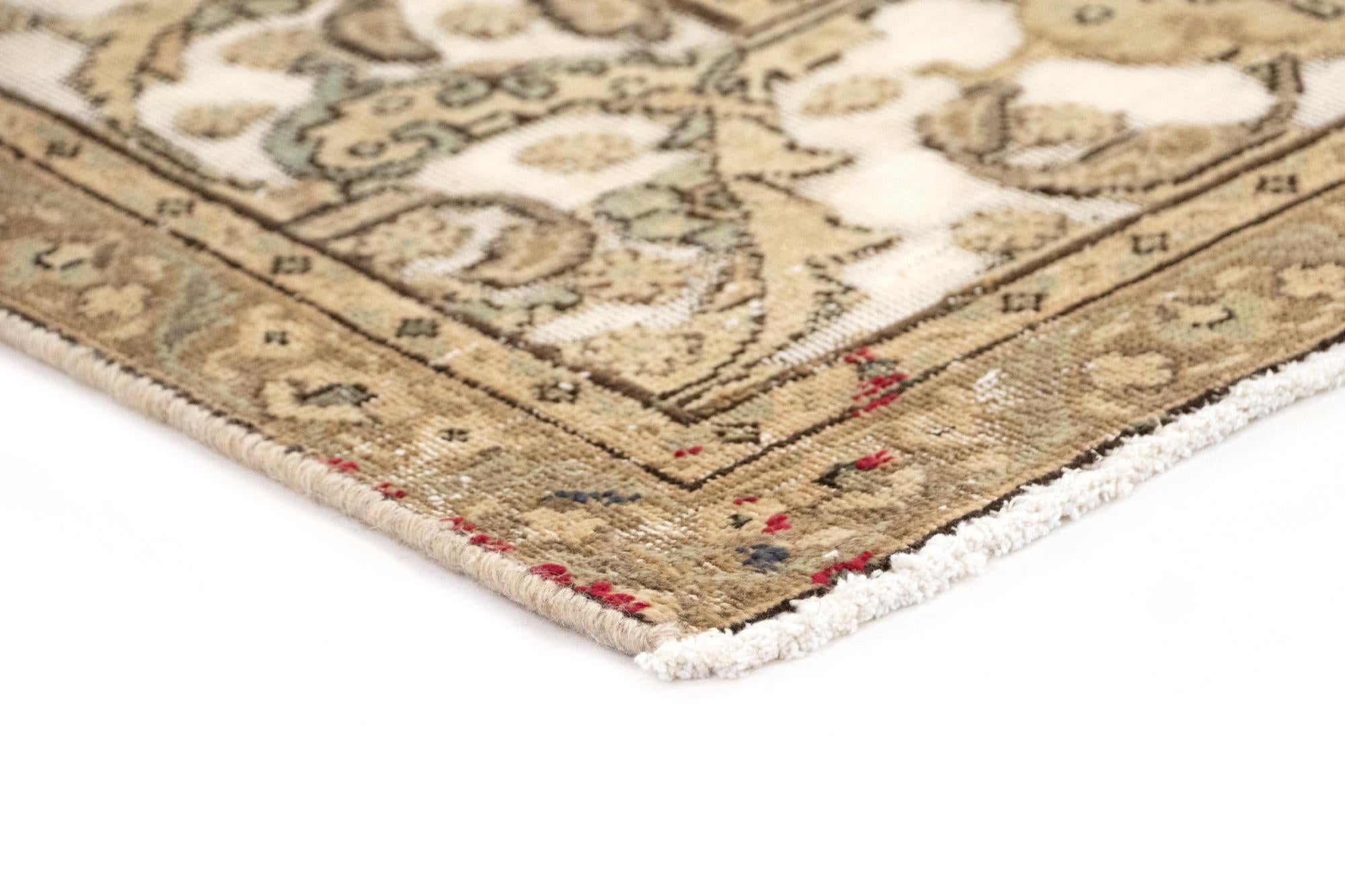 7' 10 x 11' 2 Hand Knotted Vintage Royal Persian Wool Rug