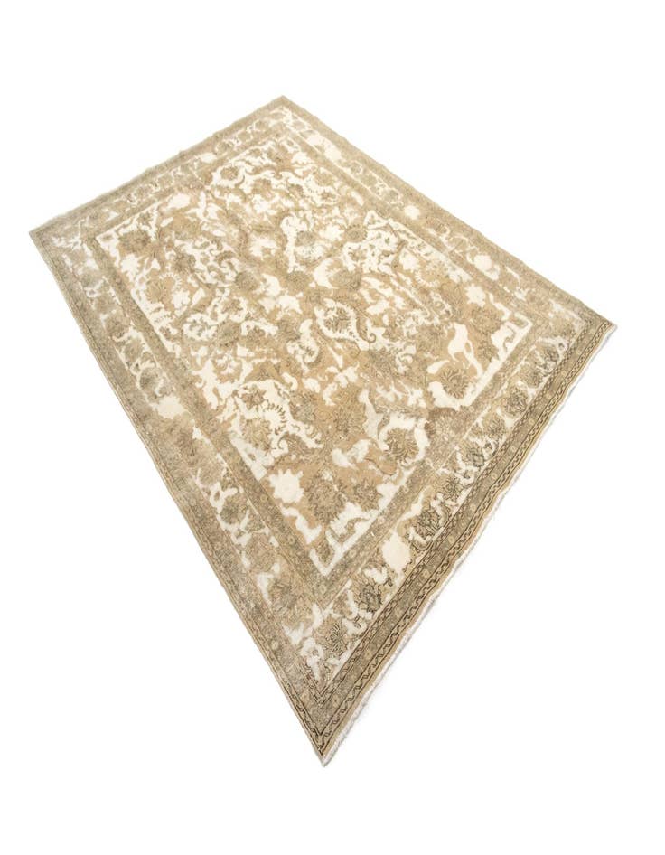 Detail image of 8' 10 x 12'  Hand Knotted Vintage Royal Persian Wool Rug