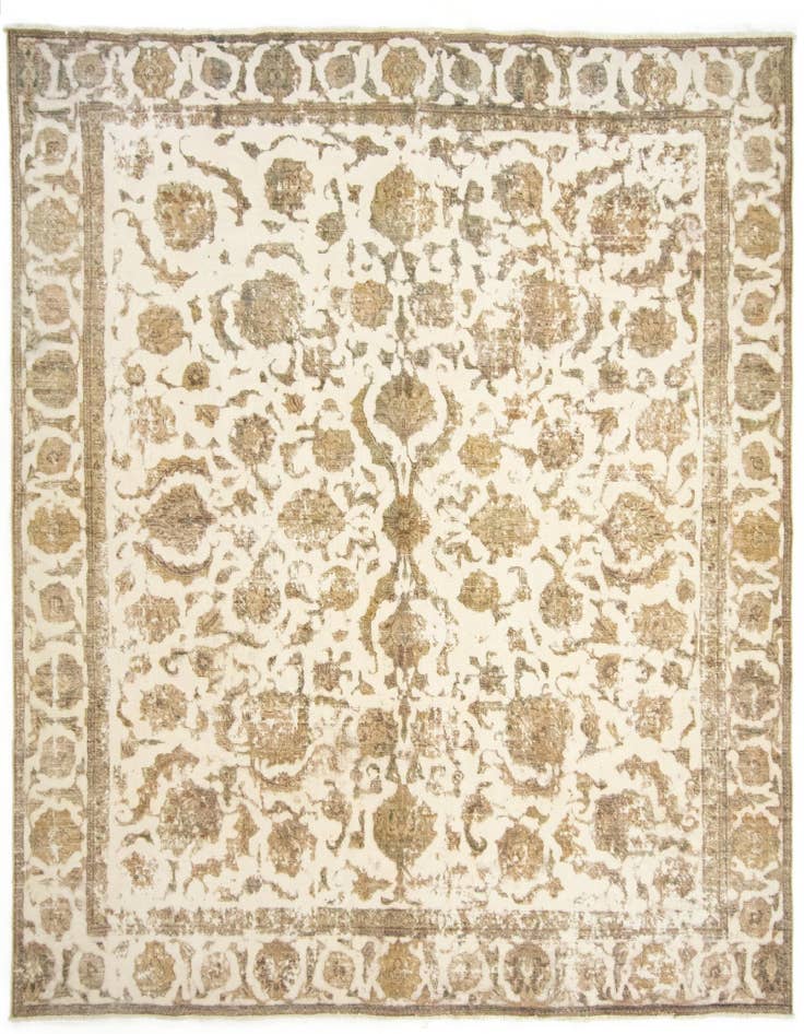 Detail image of 9' x 10' 2 Hand Knotted Vintage Royal Persian Wool Rug