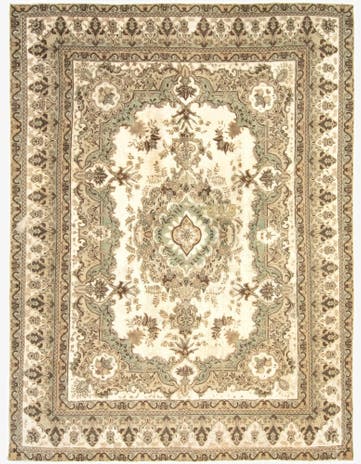9' 9 x 12' 9 Hand Knotted Vintage Royal Persian Wool Rug