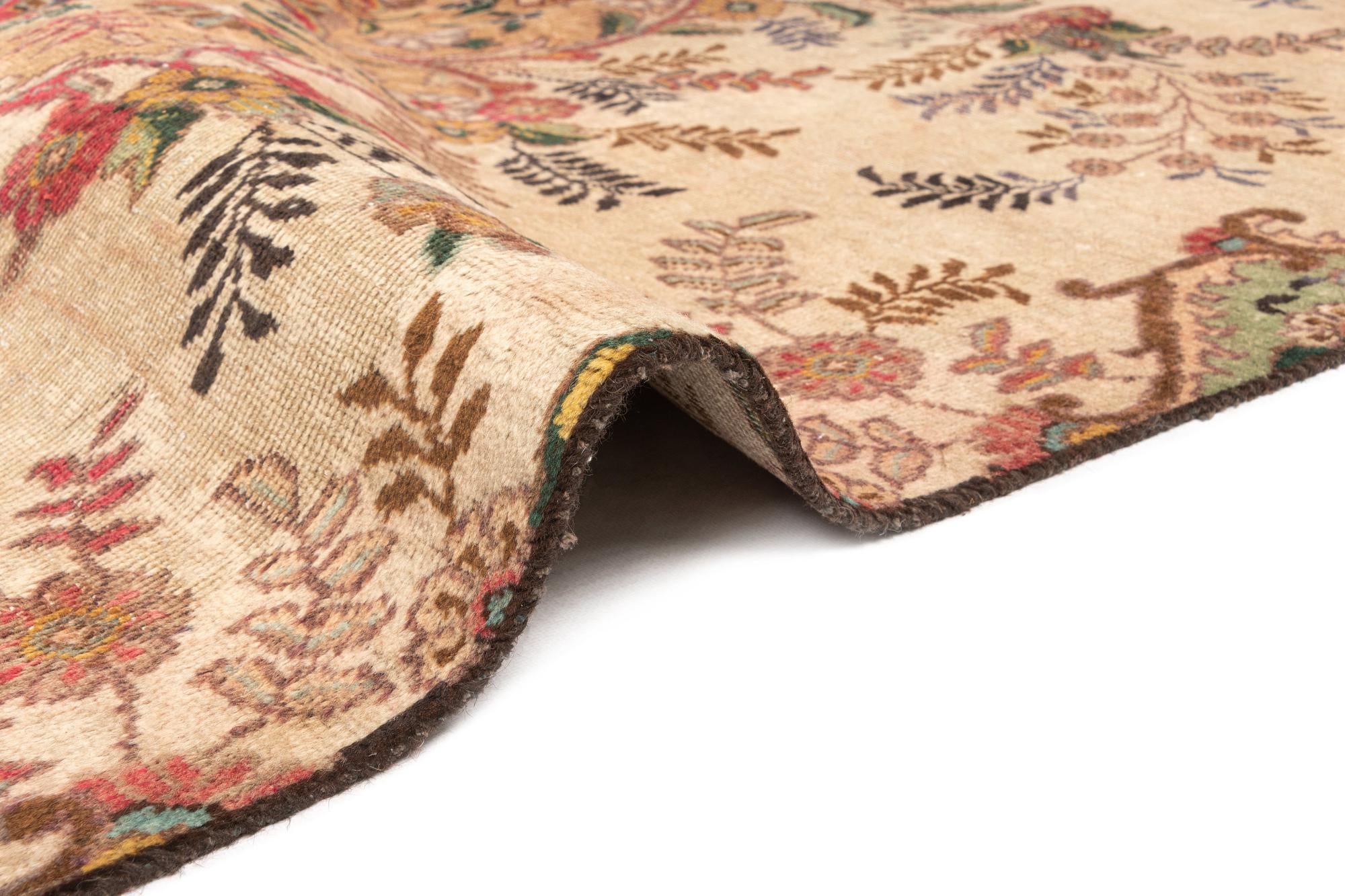 6' 10 x 10' 7 Vintage Wool Rug