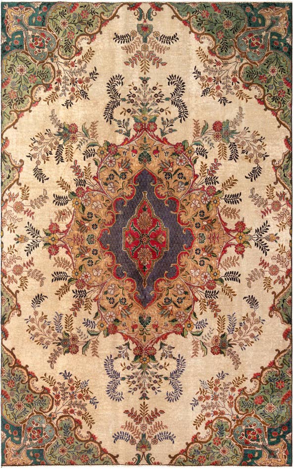 Detail image of 6' 10 x 10' 7 Vintage Wool Rug