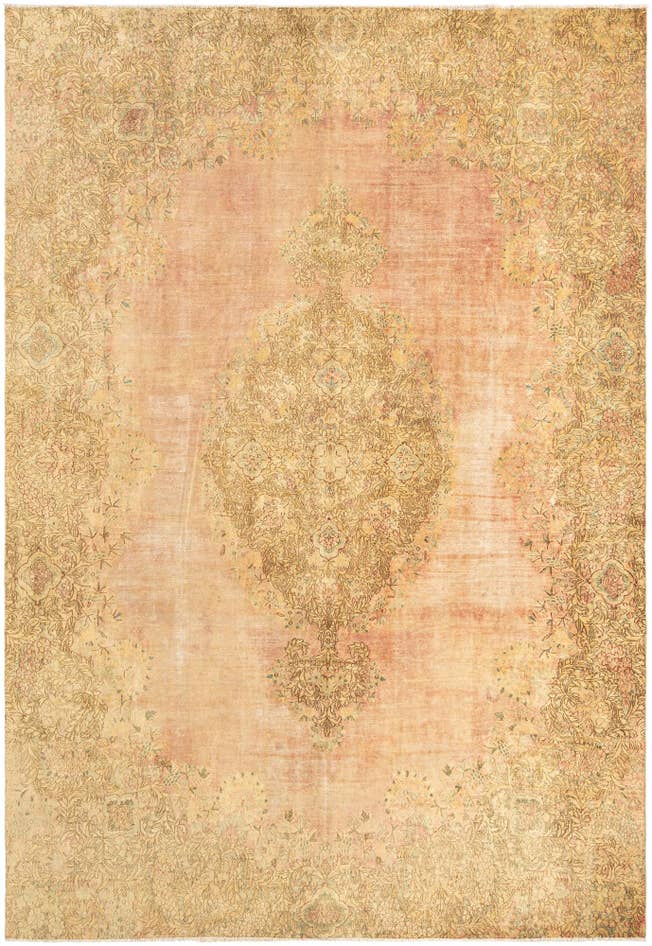 Detail image of 8' 8 x 12' 6 Vintage Wool Rug