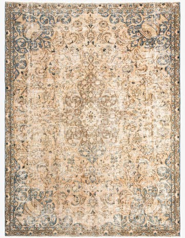7' 9 x 10' 7 Vintage Wool Rug