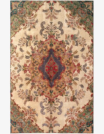 6' 10 x 10' 7 Vintage Wool Rug