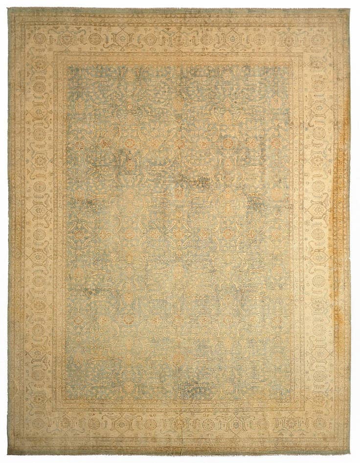 Detail image of 9' 9 x 13' 7 Ziegler Wool Rug