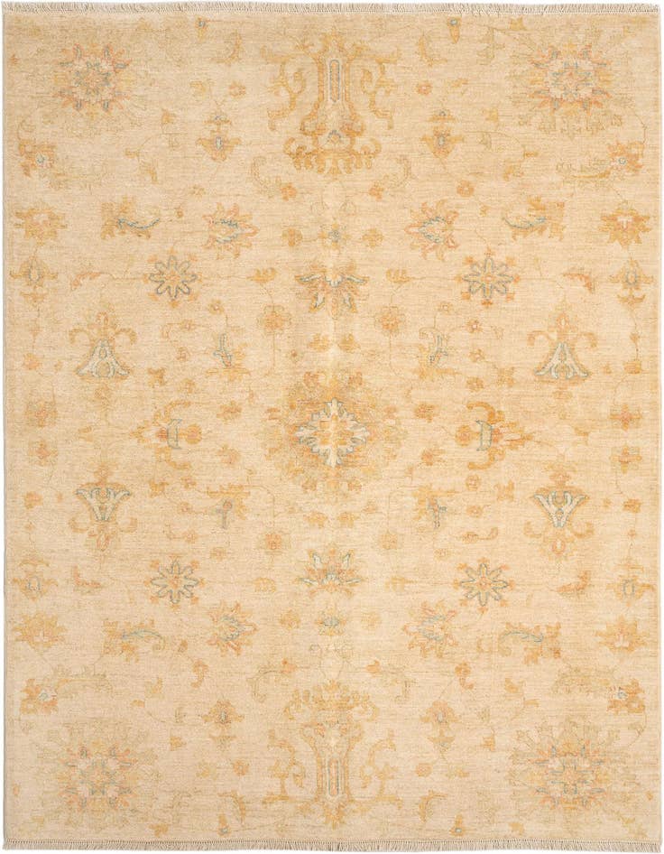 Detail image of 5' 9 x 7' 9 Ziegler Wool Rug