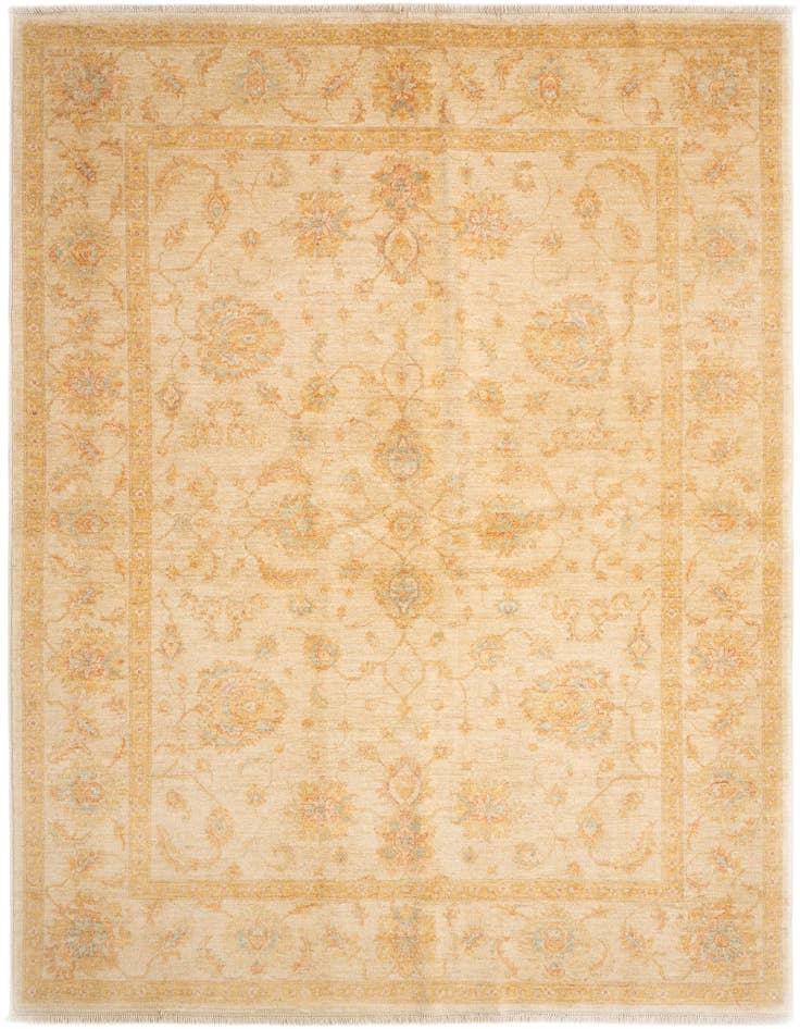Detail image of 6' 8 x 8' 3 Ziegler Wool Rug