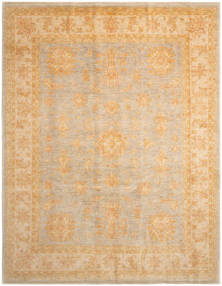Detail image of 6' 8 x 8' 1 Ziegler Wool Rug