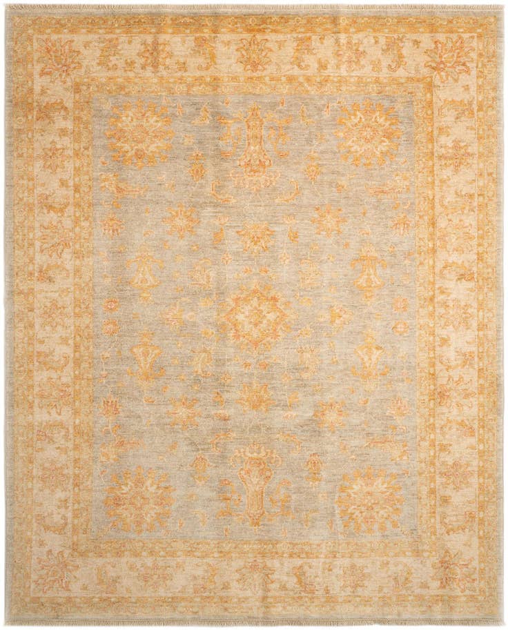 Detail image of 6' 8 x 8' 1 Ziegler Wool Rug
