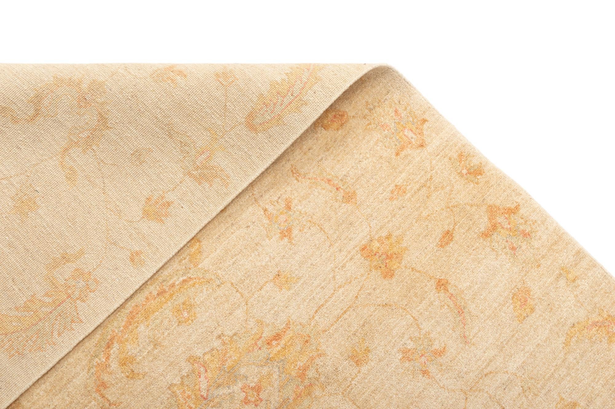 6' 8 x 9' 10 Ziegler Wool Rug