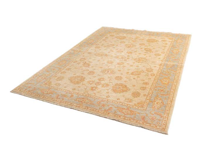 6' 11 x 9' 9 Ziegler Wool Rug