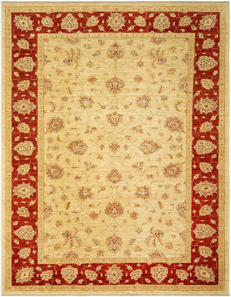 Detail image of 6' 6 x 9' 7 Ziegler Wool Rug