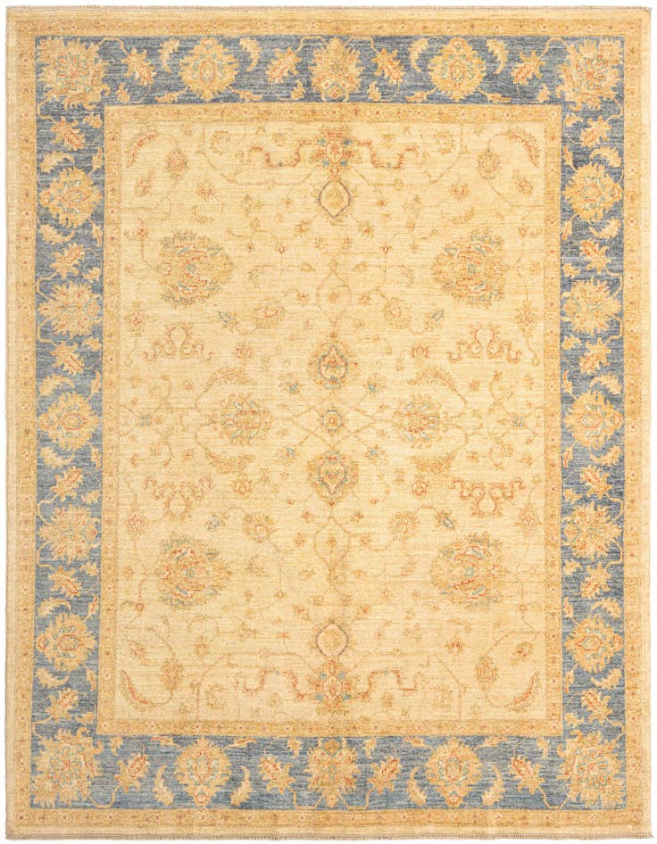 Detail image of 6' 8 x 8' 2 Ziegler Wool Rug